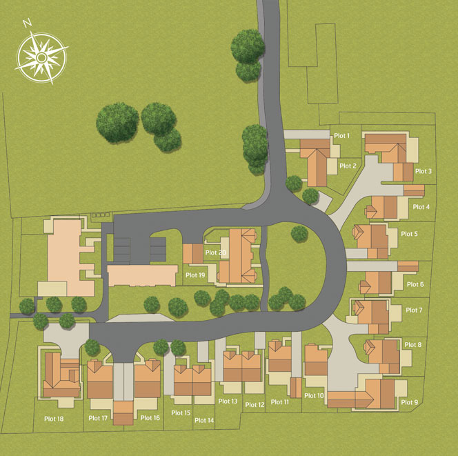 Hazel Green siteplan
